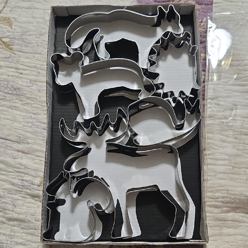 IKEA Forest Animal Cookie Cutters Set of 6